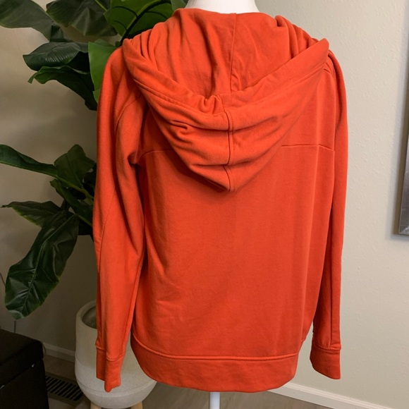 Women's Orange Hoodie - Picture 2 of 5